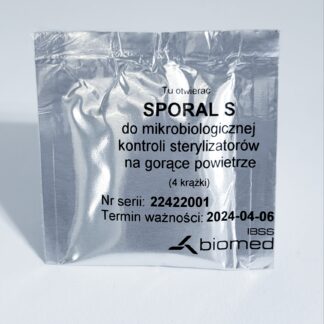 Sporal S - wskaźnik sterylizacji (4 krążki)