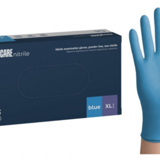 Rękawice diagnostyczne nitrylowe bezpudrowe EasyCARE ZARYS – rozmiar L